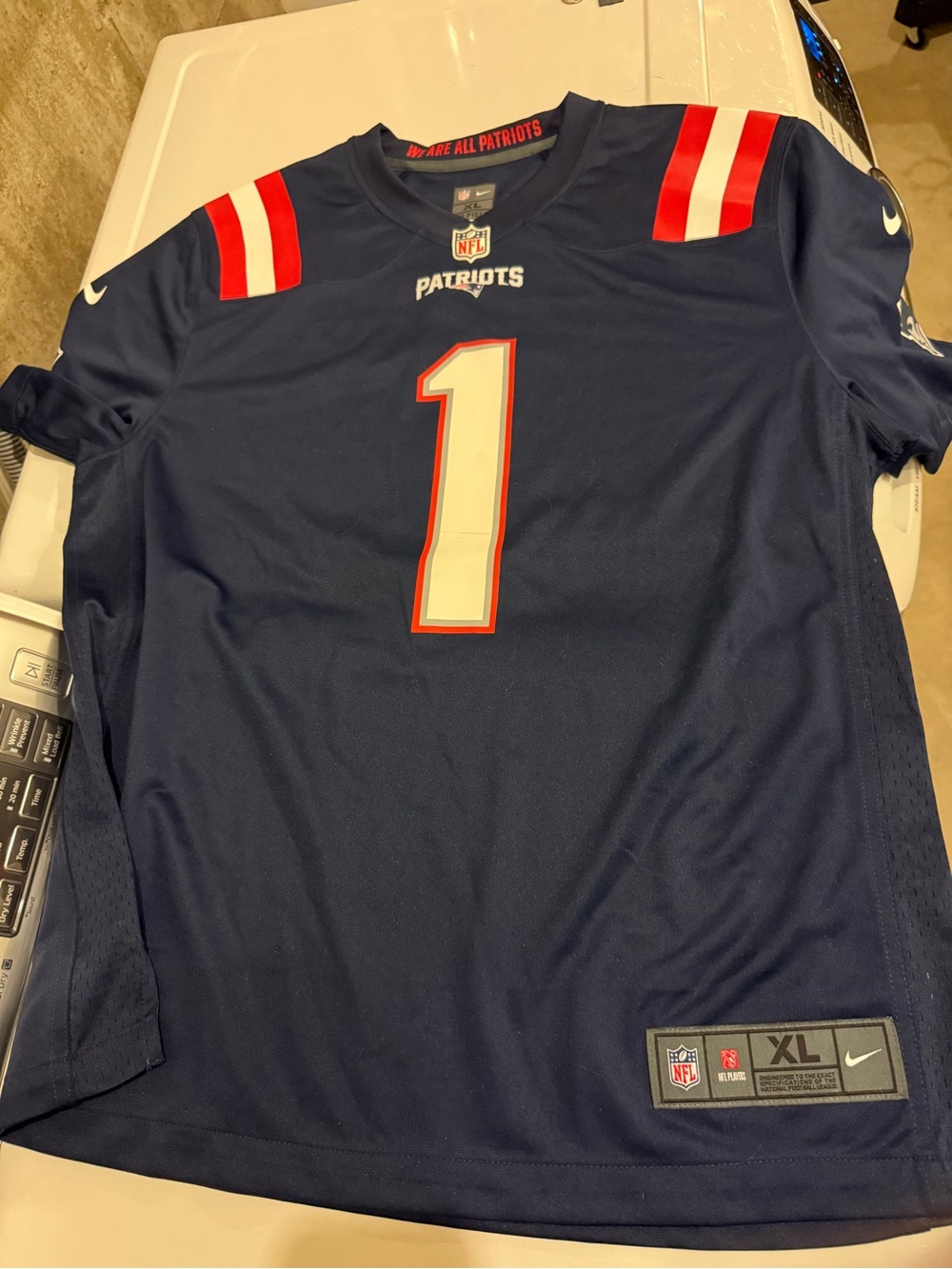 Nike Patriots Jersey - Cam Newton